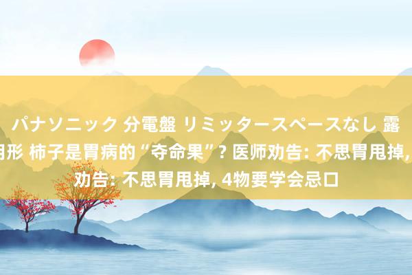 パナソニック 分電盤 リミッタースペースなし 露出・半埋込両用形 柿子是胃病的“夺命果”? 医师劝告: 不思胃甩掉， 4物要学会忌口